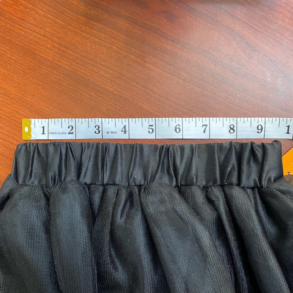 Girls Skirt, Black Tutu - Ages 3-8 - Picture 6 of 6
